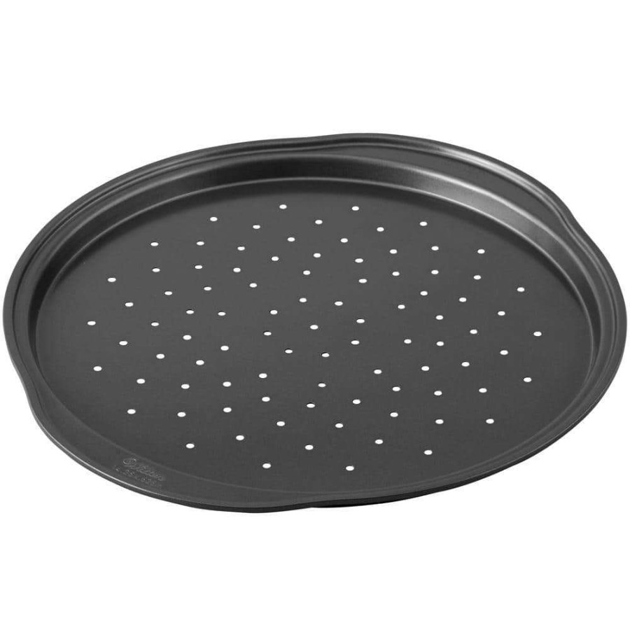 Pizza Pans * | Perfect Results Non-Stick Pizza Crisper By Wilton:Wilton