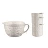 Baking Supplies * | In The Forest 3-Piece Cream Measuring Cups And Jug Set By Mason Cash