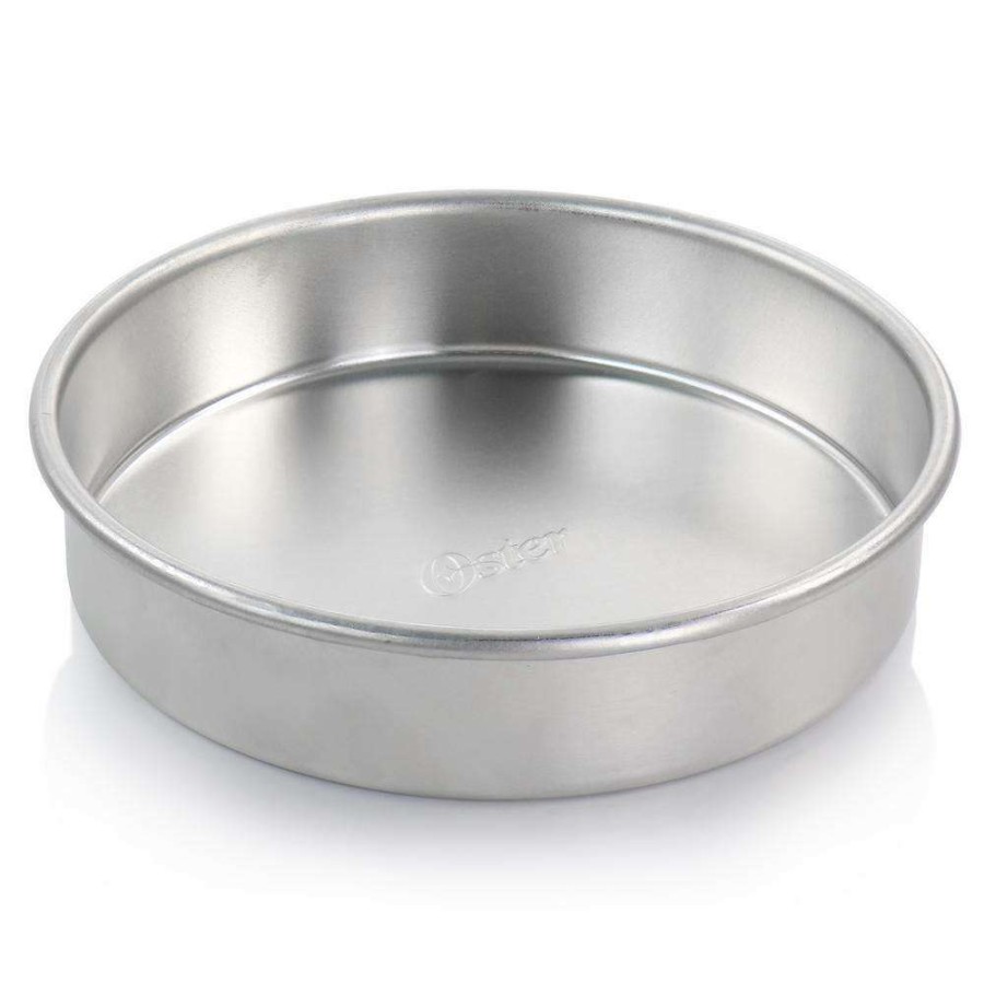 Cake Pans * | Baker'S Glee 9 In. Silver Aluminum Round Cake Pan By Oster