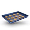 Baking Sheets * | Pro Classic Blue 17 In. X 12 In. 0.8Mm Gauge Nonstick Diamond And Mineral Infused Coating Cookie Sheet By Granite Stone Diamond