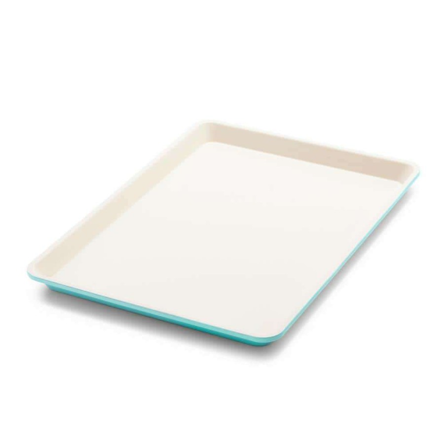 Baking Sheets * | 18 In. X 13 In. Healthy Ceramic Nonstick Cookie Sheet By Greenlife