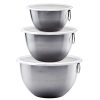 Baking Supplies * | 3-Piece Stainless Steel Mixing Bowl Set By Tovolo