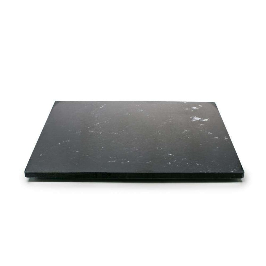 Baking Supplies * | 12 In. X 16 In. Black Marble Pastry Board By Fox Run