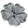 Cake Pans * | Preferred Non-Stick Linked Heart Pan By Fox Run