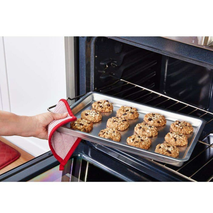 Baking Sheets * | Airbake Natural Jelly Roll Pan 15.5 X 10.5 In. By T-Fal