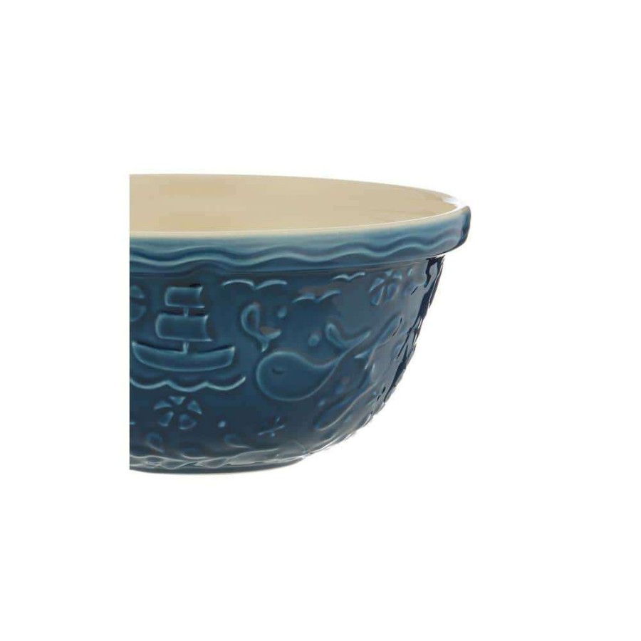 Baking Supplies * | Nautical Navy 4.25Qt Mixing Bowl By Mason Cash