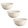 Baking Supplies * | Cane 3-Piece Cream Mixing Bowl Set By Mason Cash