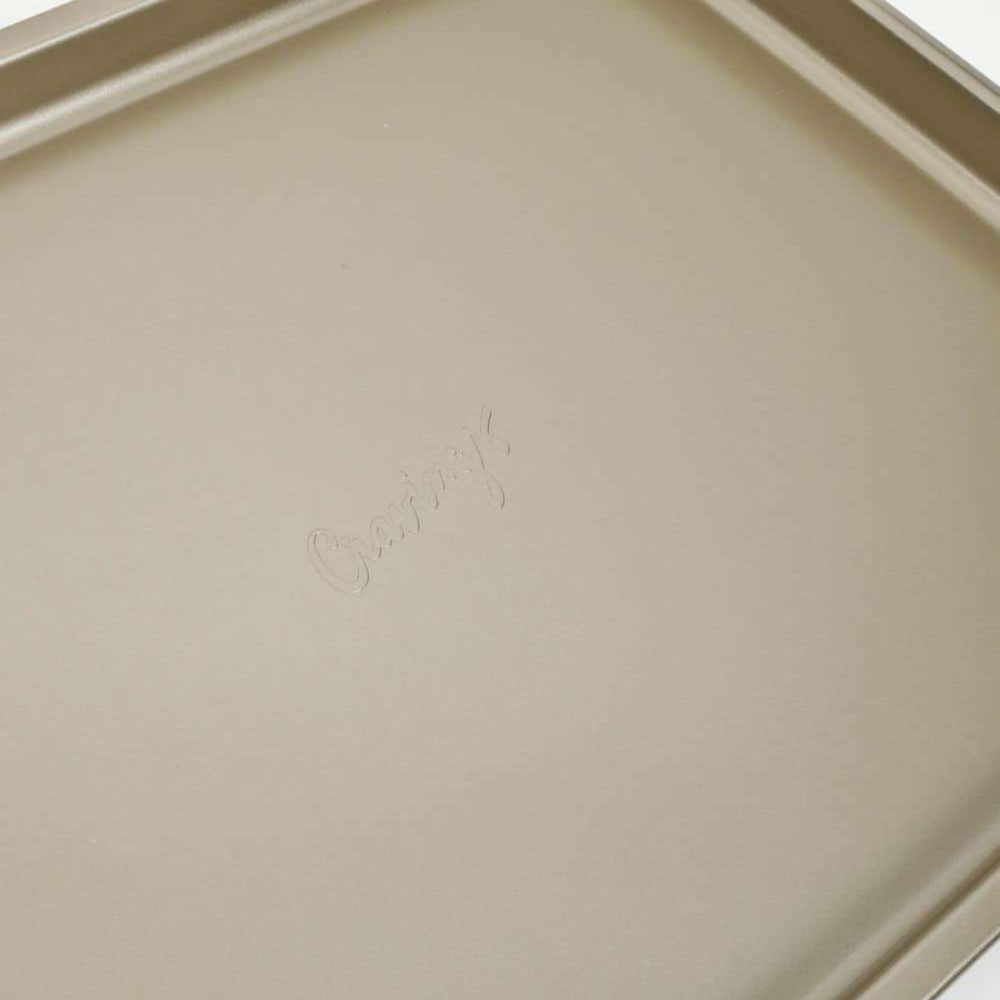 Baking Sheets * | 19.75 In. X 14 In. Steel Rectangle Cookie Sheet In Gold By Unbranded