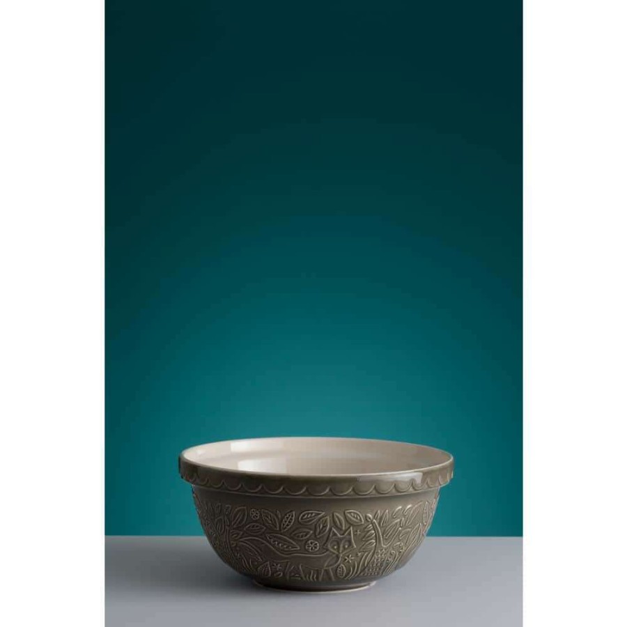 Baking Supplies * | In The Forest Fox Gray S12 Mixing Bowl By Mason Cash