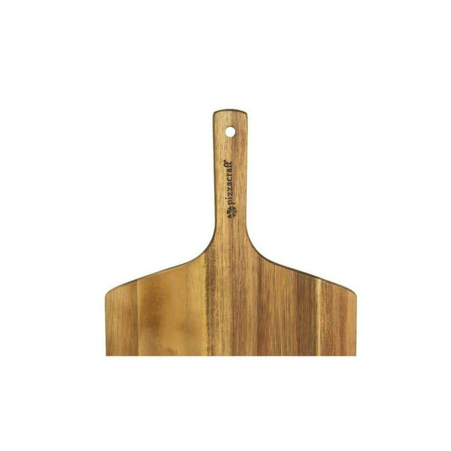 Pizza Pans * | Acacia Purpose Wood Pizza Peel And Charcuterie Board (Rich Walnut) By Pizzacraft