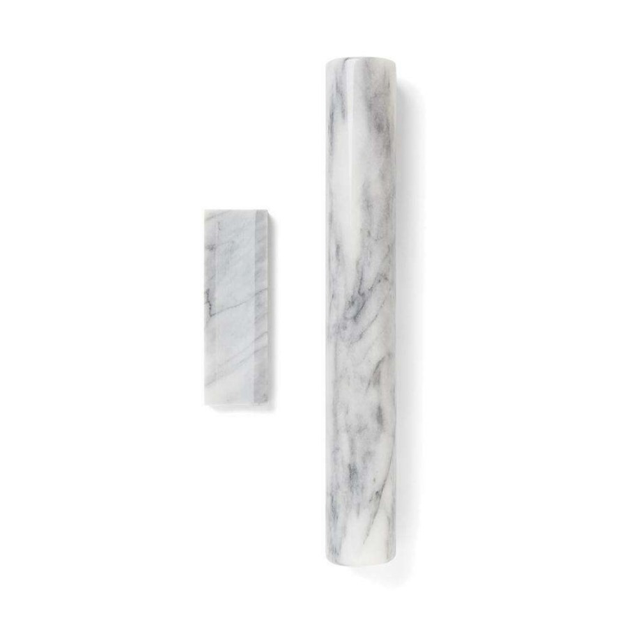 Baking Supplies * | White Marble French Rolling Pin By Fox Run