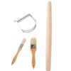 Baking Supplies * | 4-Piece Wood And Stainless Steel Baking Gadget Set By Martha Stewart