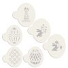 Baking Supplies * | Faberge Eggs And Easter Bunnies Cookie Stencil Bundle (6-Patterns) By Designer Stencils