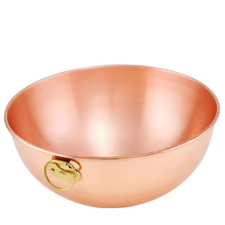 Baking Supplies * | 5 Qt. Solid Copper Beating Bowl By Old Dutch