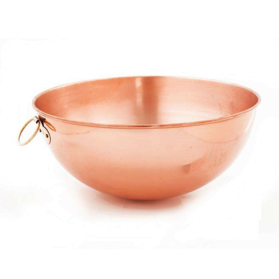 Baking Supplies * | 5 Qt. Solid Copper Beating Bowl By Old Dutch