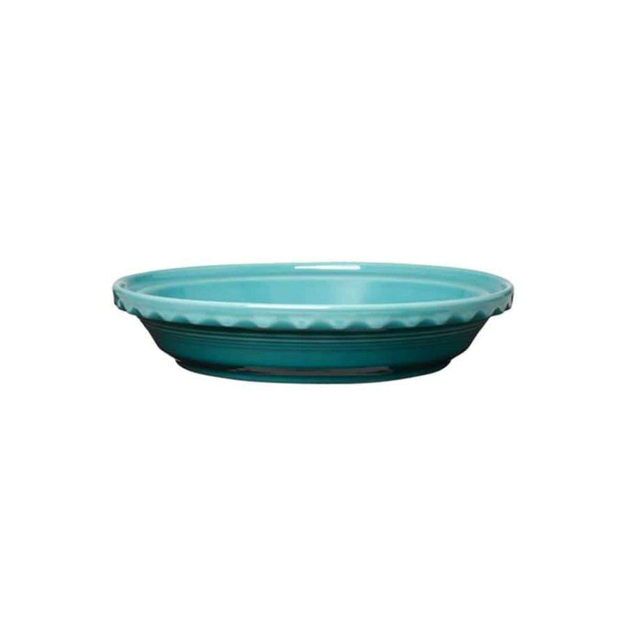 Baking Dishes * | 44 Oz. Turquoise Deep Dish Pie Baker By Fiesta