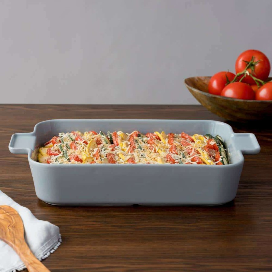 Baking Dishes * | 4 Qt. 9 In. X 13 In. Rectangle Stoneware Baker By Corningware