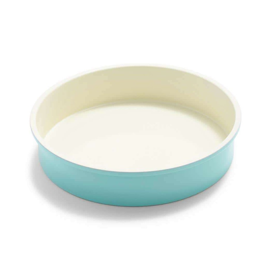 Cake Pans * | 9 In. Round Ceramic Nonstick Cake Pan By Greenlife