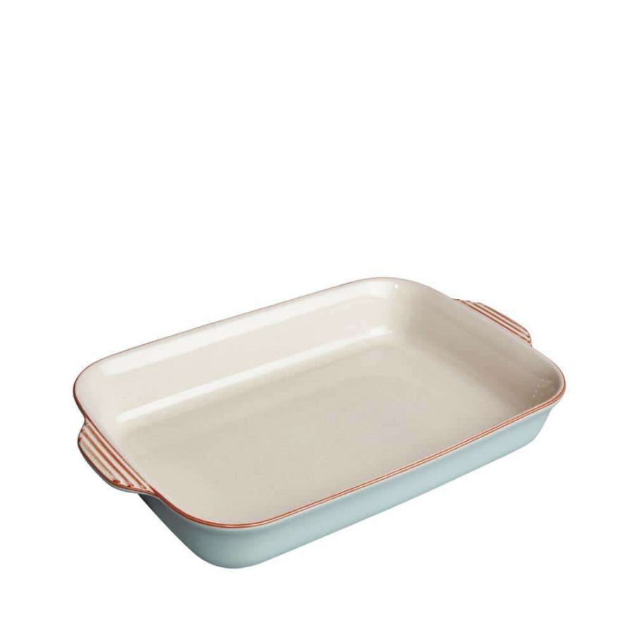 Baking Dishes * | Heritage Pavilion Large Rectangular Oven Dish By Denby