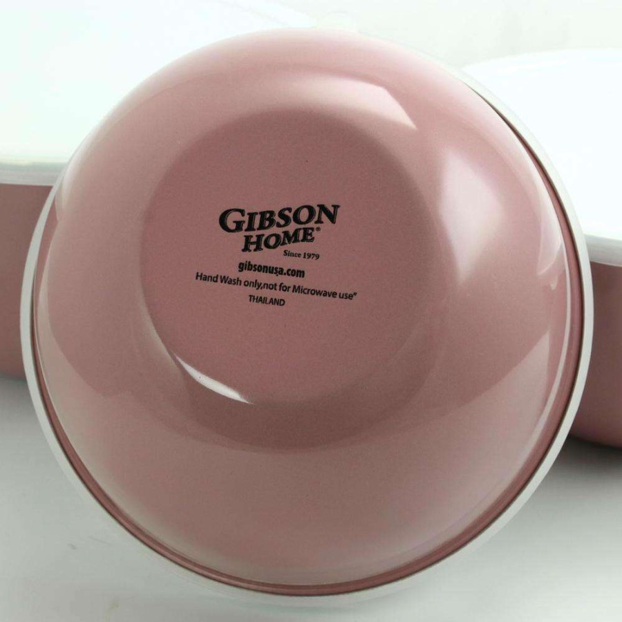 Baking Supplies * | Plaza Cafe 3-Piiece Lavender Mixing Bowl Set With Lids By Gibson Home