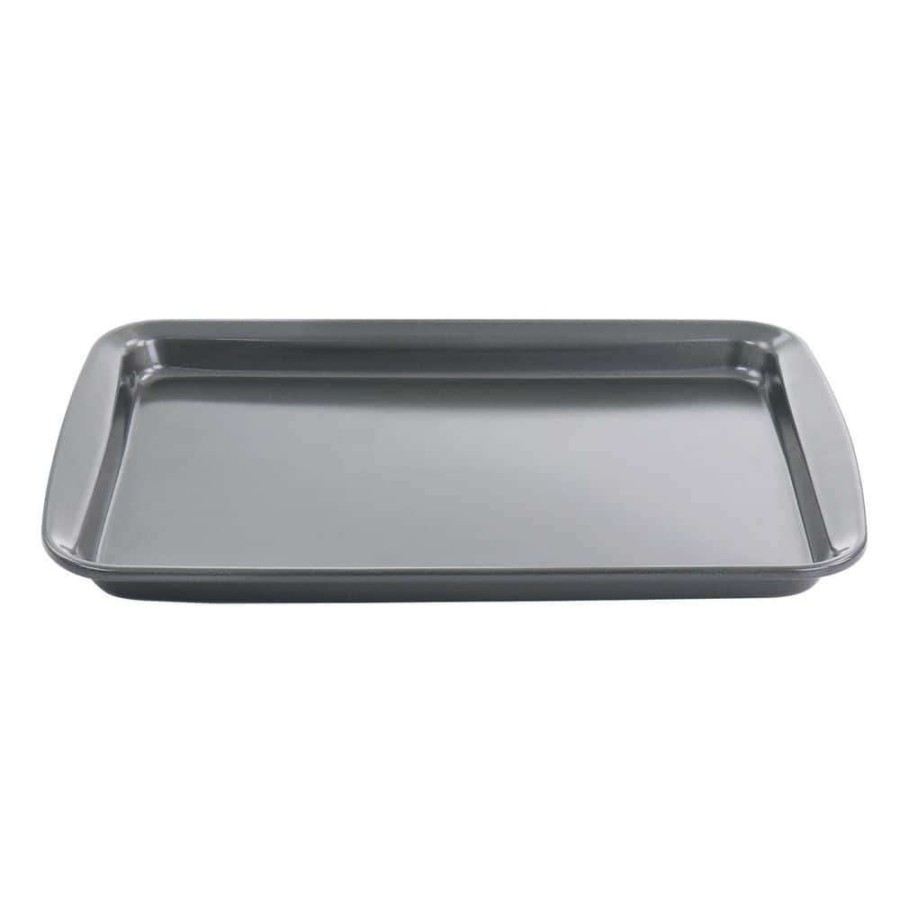 Baking Sheets * | Baker'S Friend 13 In. X 9 In. Nonstick Rectangle Steel Baking Sheet By Gibson