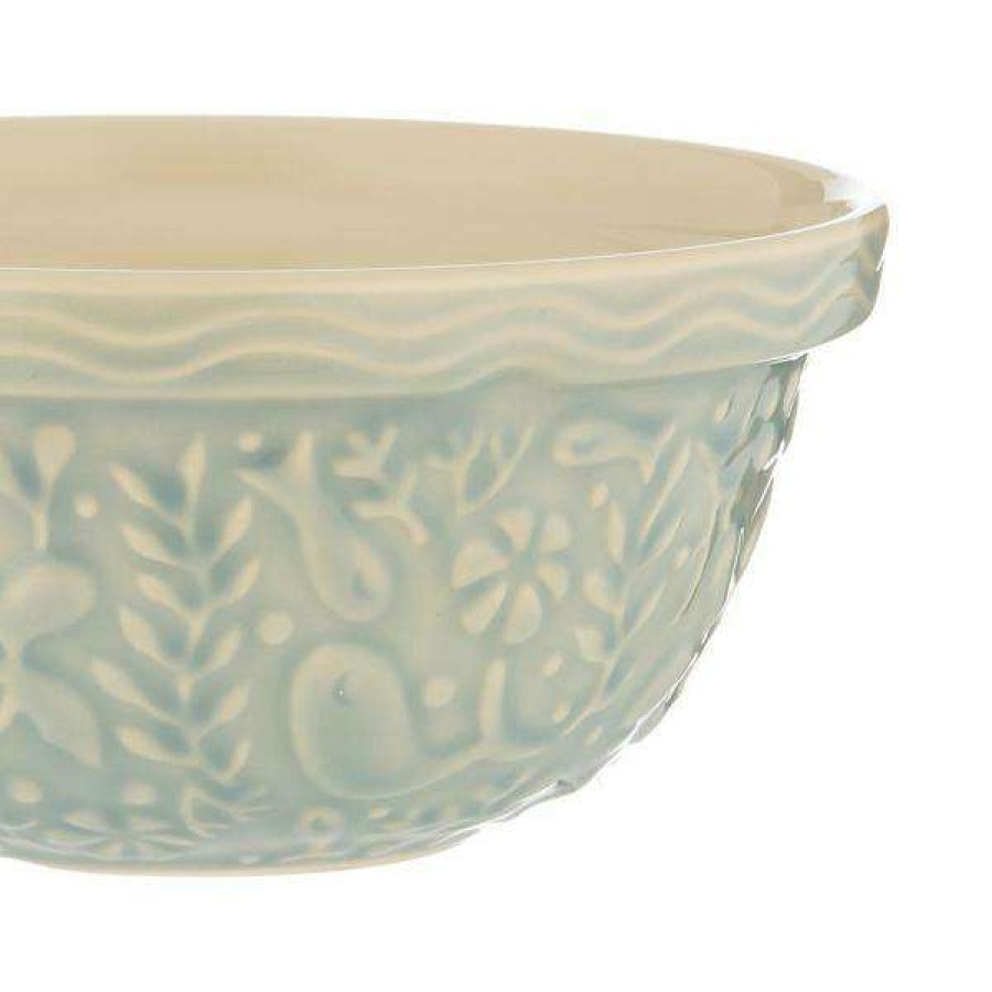 Baking Supplies * | Nautical Light Blue S/24 2.15Qt Mixing Bowl By Mason Cash