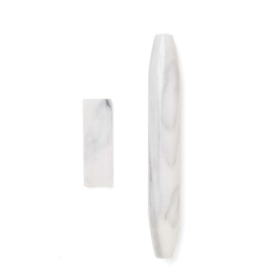 Baking Supplies * | Marble 12 In. White Tapered Rp By Fox Run