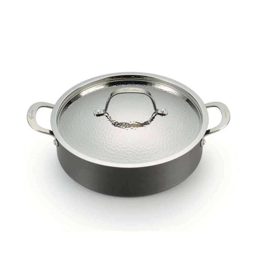 Casserole Dishes * | Nera 5 Qt. Hard Anodized Aluminum Covered Casserole By Lagostina