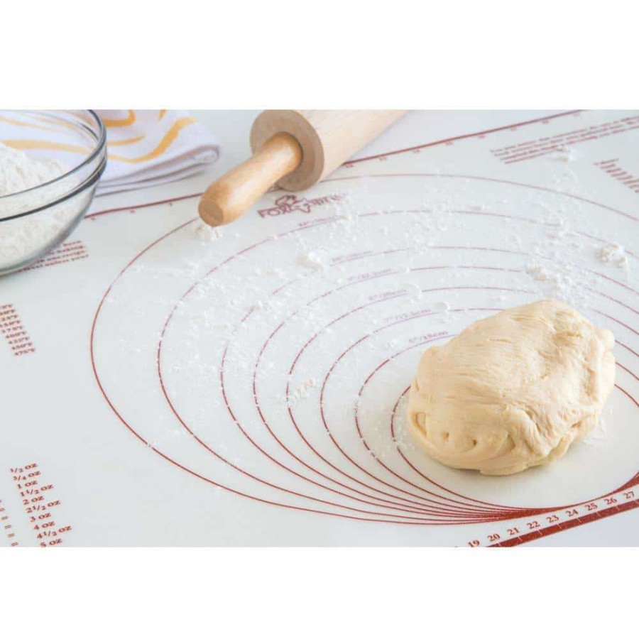 Baking Supplies * | Baking Mat With Measurements, Silicone By Fox Run