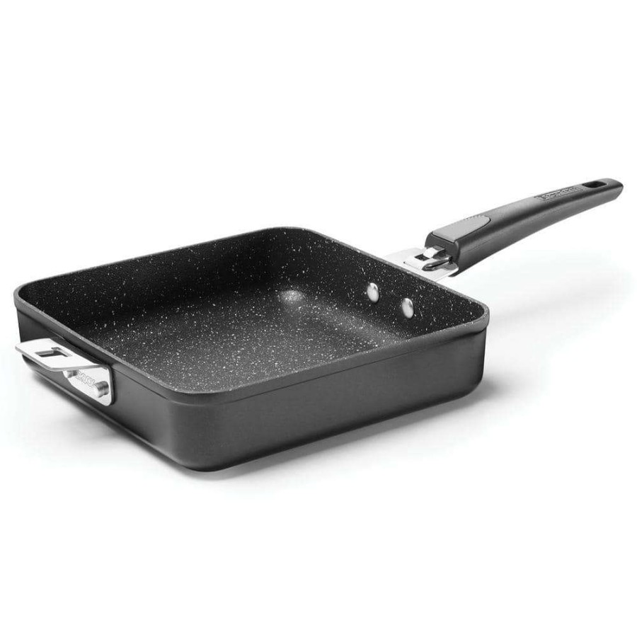 Pizza Pans * | 12.5 In. Pizza Pan/Flat Griddle With T-Lock Detachable Handle By Starfrit