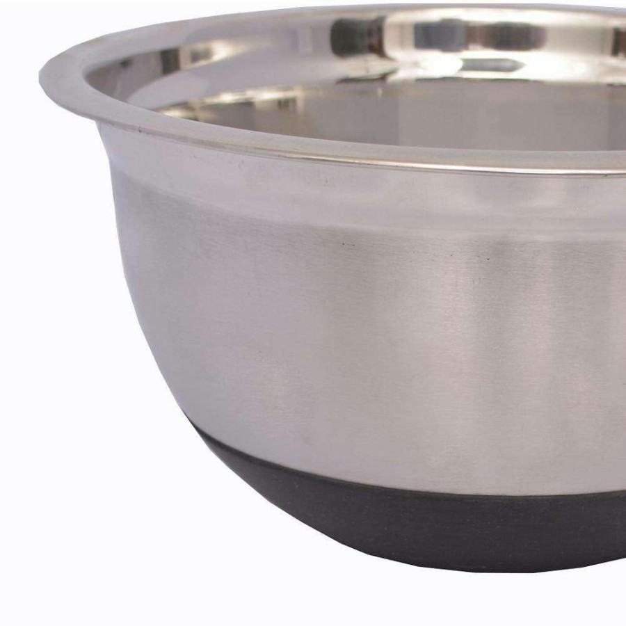 Baking Supplies * | 4.5 Qt. Stainless Mixing Bowl With Silicone Base By Unbranded