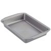 Baking Sheets * | 9 In. X 13 In. Gray Bakeware Nonstick Rectangular Cake Pan By Circulon