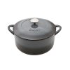 Casserole Dishes * | Halo 5.5 Qt. Round Cast Iron Casserole Dish With Lid By Denby