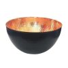 Baking Supplies * | 9.5 In. 100% Hammered Copper Mixing Bowl W/ Black Perfect For Everyday Kitchen Use Or Metal Decorative Bowl (Set Of 3) By Alchemade