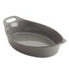 Baking Dishes * | 2.5 Qt. Gray Ceramics Oval Baker By Rachael Ray