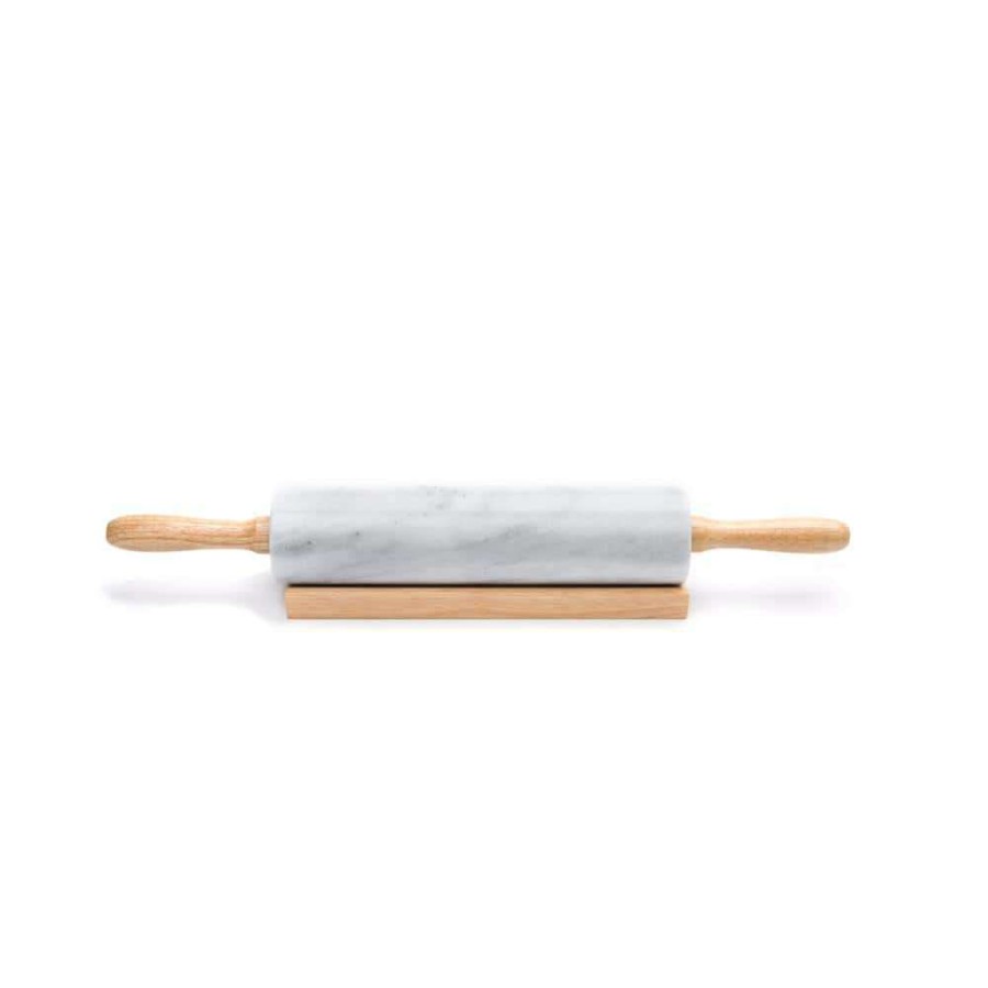 Baking Supplies * | Marble Roll Pin And Base By Fox Run