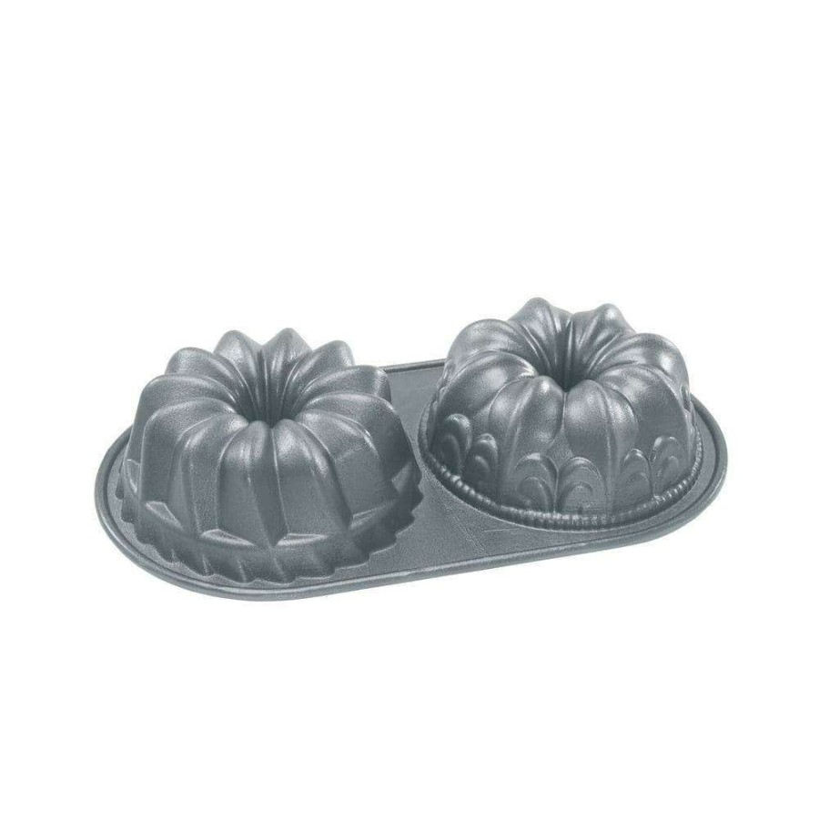 Cake Pans * | Fluted Duet Pan By Nordic Ware